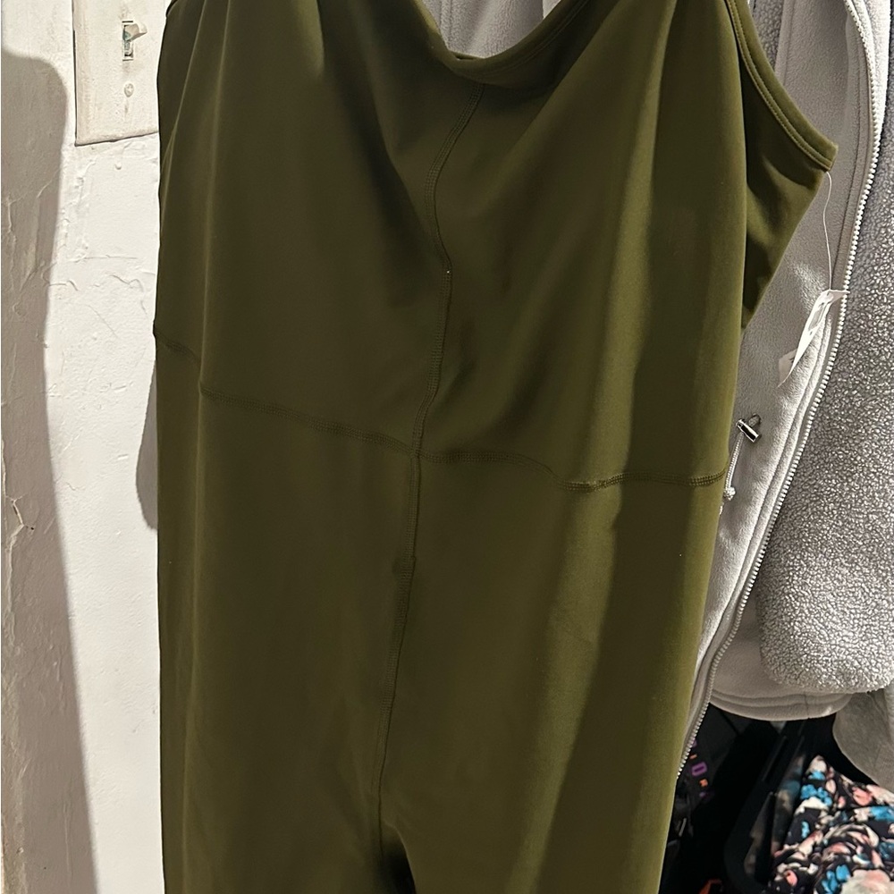 Olive Green Women's Jumpsuit